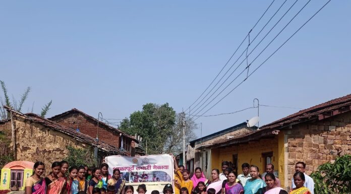 शाळापूर्व तयारी मेळाव्याचे आयोजन
