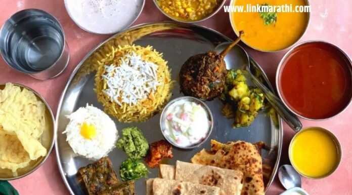 शाकाहारी महाराष्ट्रीयन थाळी |Vegetarian Maharashtrian Thali | शाकाहारी महाराष्ट्रीयन थाळी
