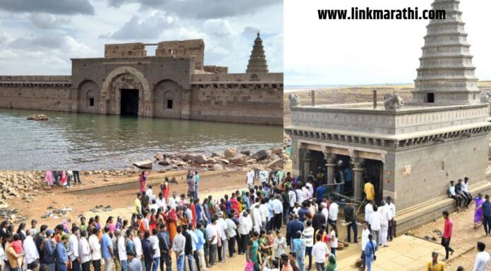 पाण्याखालील मंदिराची उन्हाळी झलक | A summer glimpse of an underwater temple | पाण्याखालील मंदिराची उन्हाळी झलक