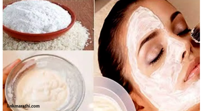 Skin Care:ग्लोइंग स्कीनसाठी तांदळाचे पीठ, काकडी आणि दही फेस मास्क|Rice flour, cucumber and curd face mask for glowing skin Skin care