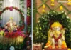 Ganpati Flower Decoration:घरी गणपतीच्या सजावटीसाठी ५ कल्पना|5 Ideas for Ganesha Decoration at Home Ganpati Flower Decoration