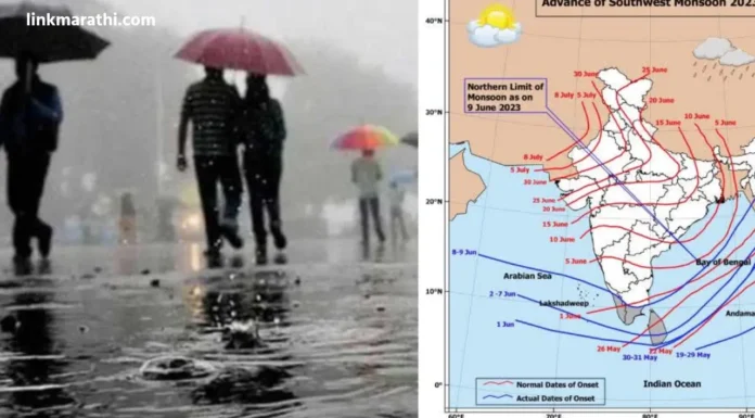 Monsoon Update:आयएमडीच्या अंदाजानुसार या जिल्ह्यांमध्ये पुढील ४८ तासांत पावसाचा अंदाज|Anticipated Showers in the Next 48 Hours for These Districts, as Per IMD Estimates Monsoon Update