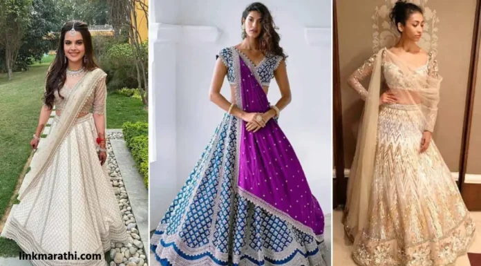 Navratri Fashion:गरबा नृत्यासाठी दोन सोप्या दुपट्टा ड्रेपिंग शैली | Two simple dupatta draping styles for garba dance Navratri Fashion