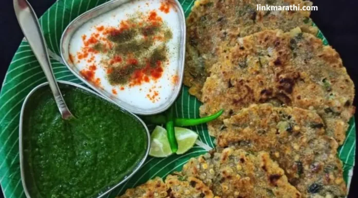 Navratri Fasting Recipe:नवरात्रीच्या उपवासासाठी साबुदाणा थालीपीठ रेसिपी Navratri Fasting Recipe