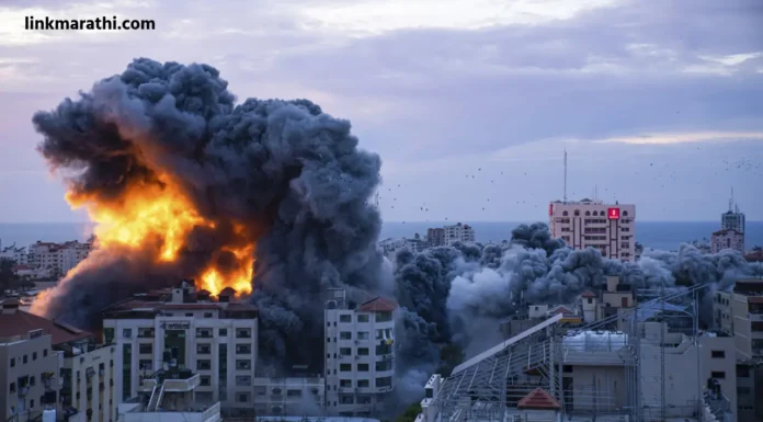 Israel-Hamas airstrike:तिसरा इस्त्रायल हवाई हल्ला;संघर्षात हमासची 2,200 ठिकाणे उद्ध्वस्त आणि 3,000 जीव गमावले Israel-Hamas airstrike