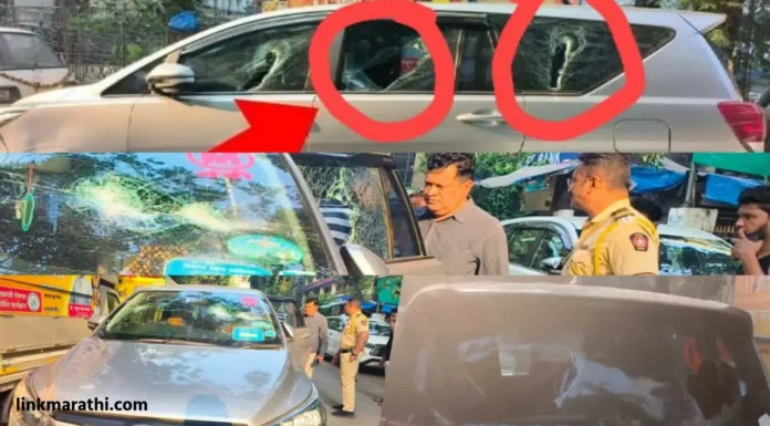 Political News:वैद्यकीय शिक्षणमंत्री हसन मुश्रीफ यांच्या गाडीची तोडफोड, आमदारांच्या निवासस्थानाबाहेर पोलिसांचा जमाव | Minister Hasan Mushrif’s Car Vandalized, Police Mobilized Outside Legislator’s Residence Political News