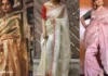 Trendy Sarees:नवीनतम टिश्यू साड्यांसह तुमचा दिवाळीचा लुक वाढवा | Elevate your Diwali look with the latest tissue sarees Trendy Sarees