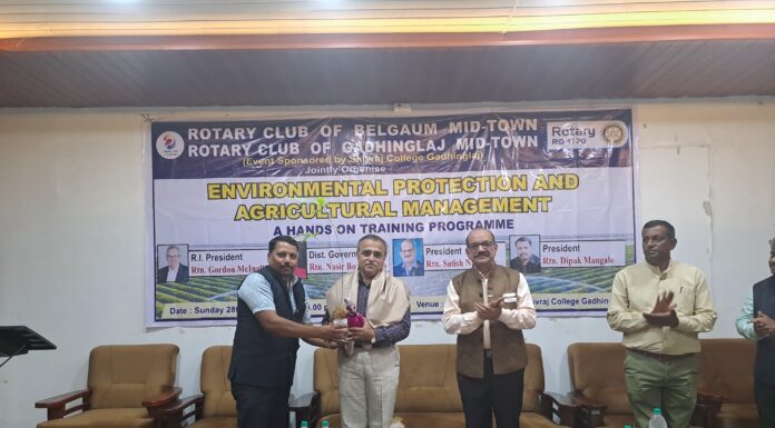 रोटरी च्या बांबू लागवड कार्यशाळेला उस्फुर्त प्रतिसाद