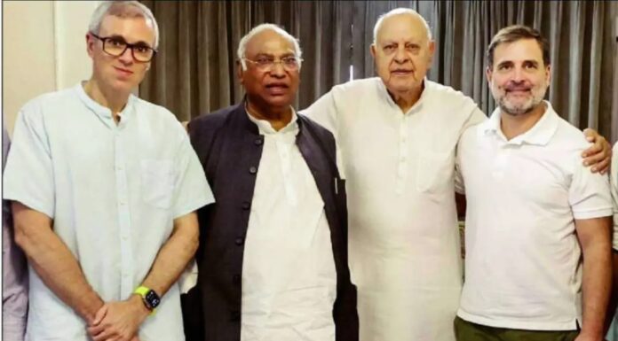 नॅशनल कॉन्फरन्स – काँग्रेसमध्ये आघाडी ! जम्मू आणि काश्मीर मधील सर्व ९० जागांचे वाटप लवकरच