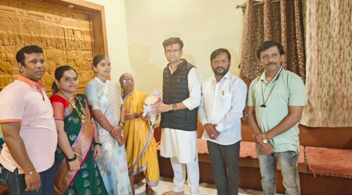 शाहू ग्रुप अध्यक्ष समरजित घाटगे यांच्या भादवण पंचक्रोशीत गाठी भेटीने चर्चेला उधाण