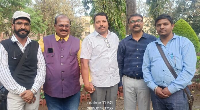 डिजिटल मिडीयाच्या जिल्हा अध्यक्षपदी भाऊसाहेब फास्के तर उपाध्यक्ष पदाची धुरा दीपक मांगले यांच्या कडे