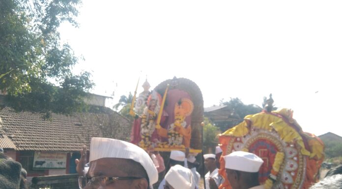 भक्ती भाव आणि पारंपरिक वाद्यांच्या गजरात श्री. महालक्ष्मी यात्रा संपन्न