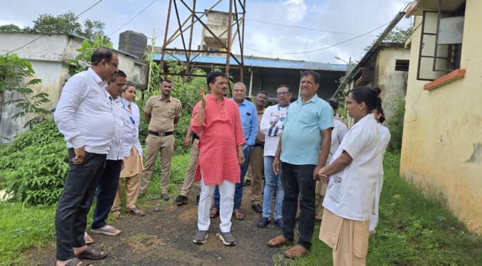 चंदगड ग्रामीण रुग्णालयाची दयनीय अवस्था ; आमदारांनी दिले दुरुस्तीचे निर्देश