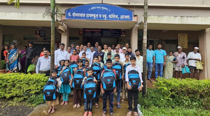 संवेदना फाउंडेशनचे सामाजिक व विधायक कार्यात उल्लेखनीय कार्य अनाथ विद्यार्थ्यांचे स्वीकारले पालकत्व