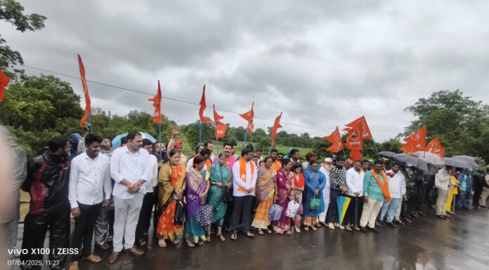 शिवसेना (उबाठा )चे संताजी पुलावरील रस्ता रोको तात्पुरते स्थगित