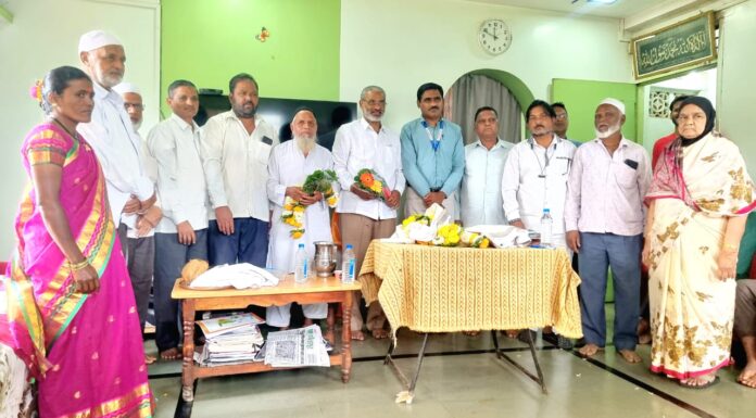 शहिद अब्दुल हमीद संस्थेच्या चेअरमपदी तकीलदार तर व्हा. चेअरमपदी नसरदी यांची बिनविरोध निवड