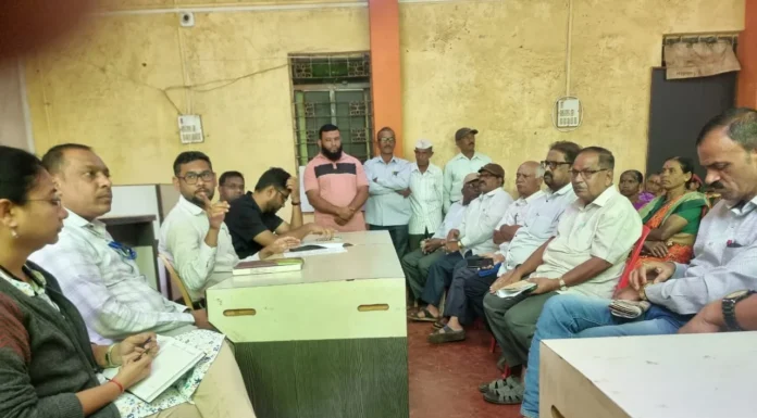 आवंडी वासहतीच्या मूलभूत प्रश्नाबाबत अन्याय निवारण समिती आक्रमक तर नगरपंचायतीची सकारात्मक भूमिका