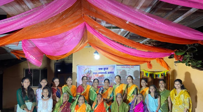 “देवर्डे पाटील कुटुंबाचा अनोखा उपक्रम – ‘एक कुळ एक गणपती’ संकल्पनेने ग्रामिण भागात एकोपा व पर्यावरणपूरक उत्सवाला चालना”