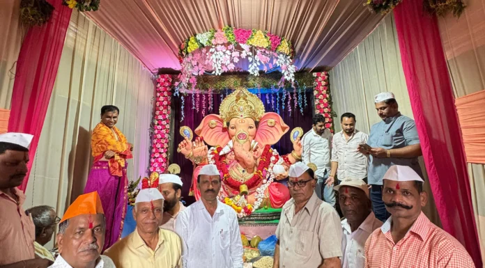 बाप्पाच्या साक्षीने अन्याय निवारण समितीचा यथोचित सत्कार