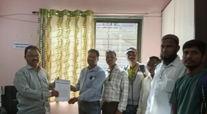 एच.पी.व्ही. लसीकरणासाठी शालेय मुलींना सक्ती नको -बहुजन मुक्ती पार्टीचे आजरा तहसीलदार यांना निवेदन