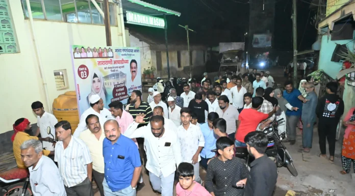 आजरा नगरपंचायत निवडणूक.. ताराराणी आघाडीची प्रभागवार प्रचार फेरी वेगात