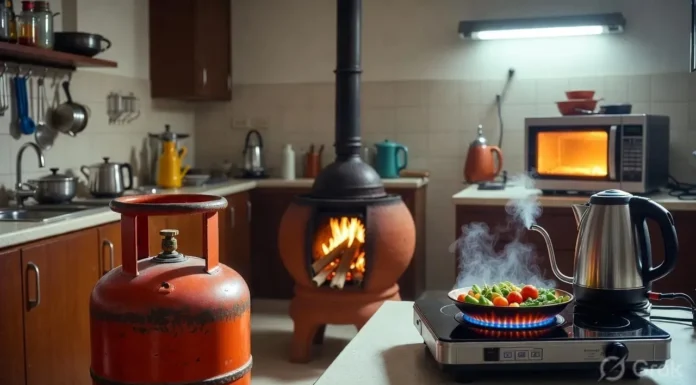 गॅस टंचाईची चर्चा : भादवण पंचक्रोशीत सिलेंडरसाठी नागरिकांची गर्दी. लाडक्या बहिणी पुन्हा चुलीकडे वळणार ?