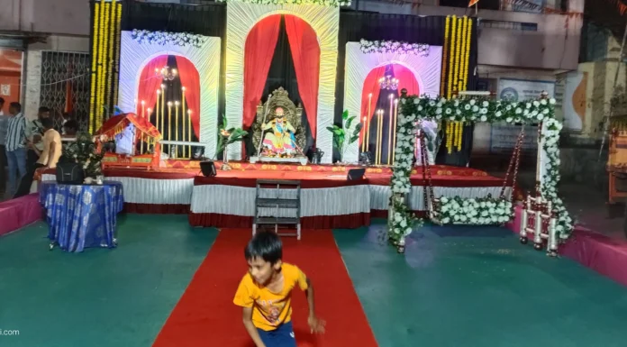 भादवणमध्ये संयुक्त शिवजयंती उत्सव उत्साहात; शिवकालीन युद्धकलेचे थरारक प्रात्यक्षिक