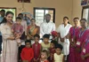 पल्स पोलिओ मोहिमेचा भादवण येथे शुभारंभ