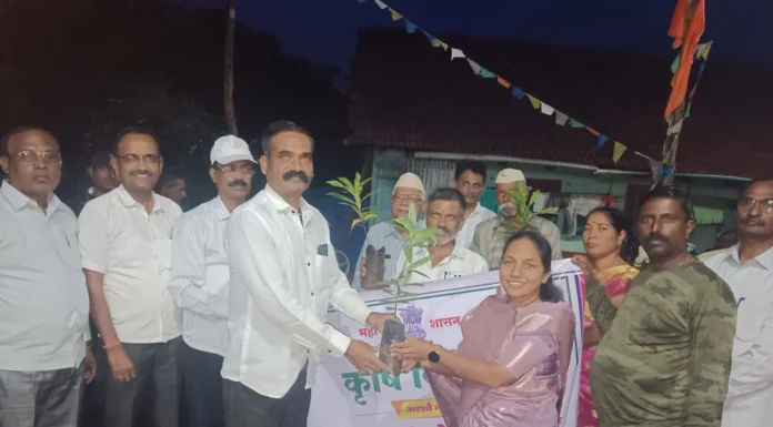 साळगावात स्थानिक प्रजातींच्या वृक्षांचे मोफत वाटप; पर्यावरण संवर्धनासाठी ग्रामस्थांचा उत्स्फूर्त सहभाग